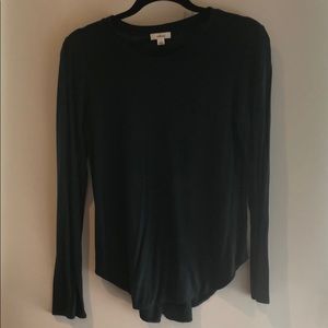 Long Sleeve Green Wilfred Top